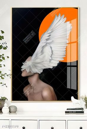 Tranh canvas decor phòng khách đẹp hiện đại
