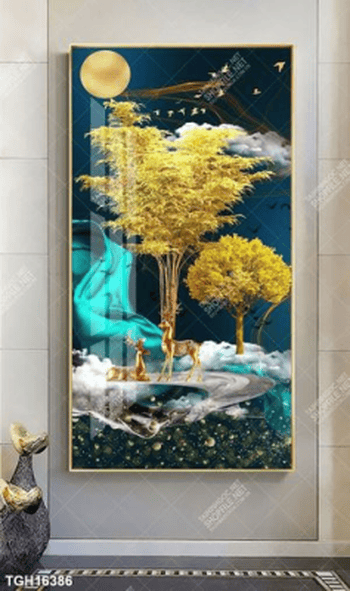 Tranh decor nghệ thuật đẹp
