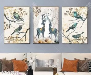 Tranh decor 3D trang trí độc đáo
