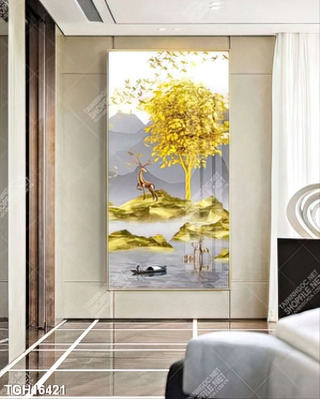 Tranh treo tường phòng khách đẹp, sang trọng và hiện đại