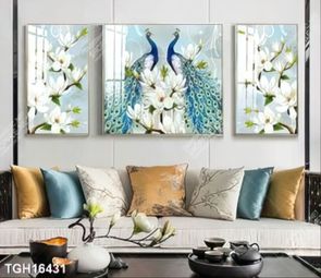 Tranh ghép tráng gương treo trang trí tường