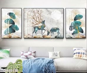 Tranh treo tường phòng khách đẹp, sang trọng và hiện đại