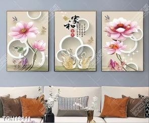Tranh ghép theo bộ trang trí tường nhà độc đáo