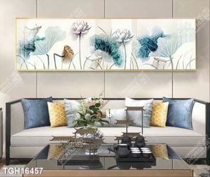Tranh ghép 3d in vải canvas