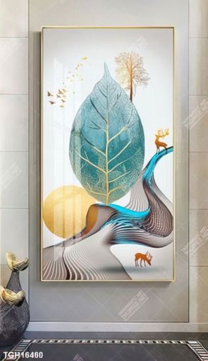 Tranh treo tường ghép bộ nhiều tấm đẹp hiện đại