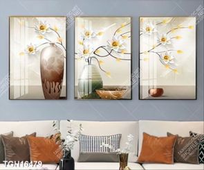 Tranh decor phong cách nội thất tối giản