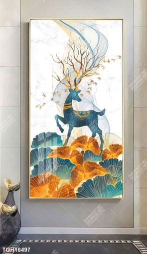 Tranh decor phong cách nội thất tối giản
