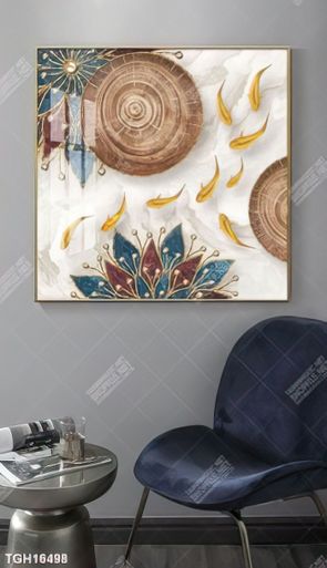 Tranh treo tường 3D đẹp cho phòng khách hiện đại
