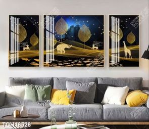 Tranh treo tường ghép bộ nhiều tấm đẹp hiện đại