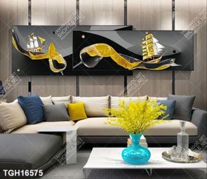 Tranh decor 3D trang trí độc đáo