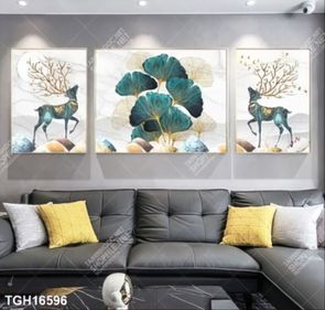 Tranh ghép tráng gương treo trang trí tường