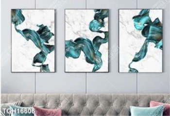 Tranh decor phong cách nội thất tối giản