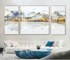 Tranh canvas decor phòng khách đẹp hiện đại
