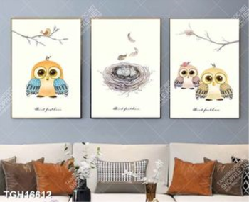 Tranh decor 3D trang trí độc đáo