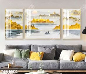 Tranh treo tường 3D đẹp cho phòng khách hiện đại