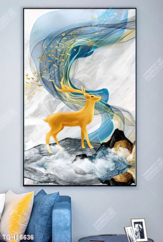 Tranh decor nghệ thuật đẹp