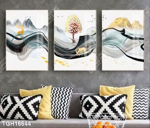 Tranh ghép tráng gương treo trang trí tường