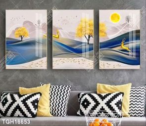 Tranh decor 3D trang trí độc đáo