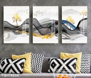 Tranh ghép tráng gương treo trang trí tường