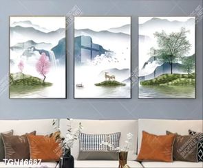 Tranh treo tường trang trí phong cảnh nghệ thuật