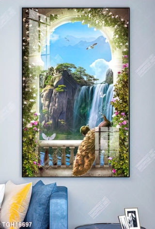 Tranh decor nghệ thuật đẹp