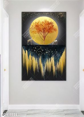 Tranh decor 3D trang trí độc đáo