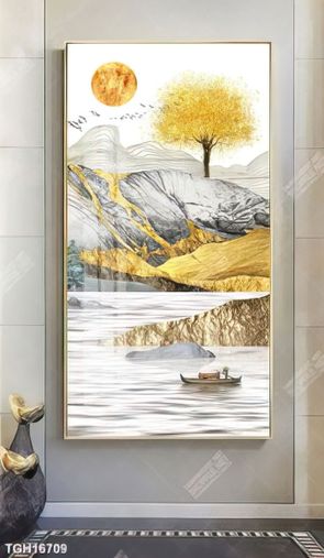 Tranh treo tường phòng khách mẫu mới nhất