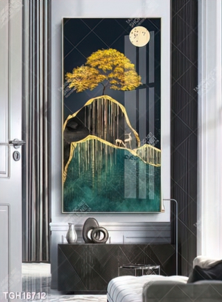 Tranh decor nghệ thuật đẹp