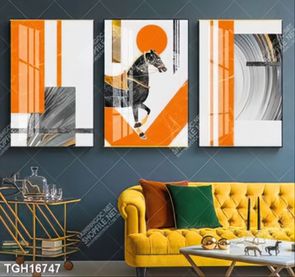 Tranh ghép tráng gương treo trang trí tường