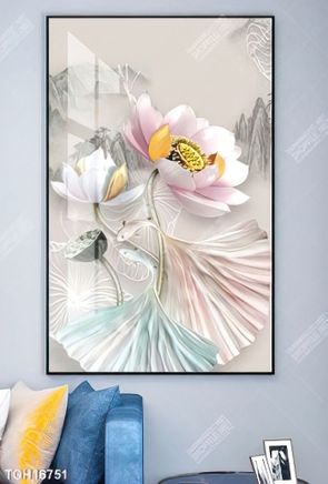 Tranh treo tường phòng khách mẫu mới nhất