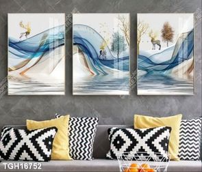Tranh treo tường phòng khách đẹp, sang trọng và hiện đại