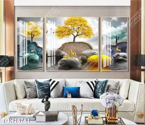 Tranh ghép 3d in vải canvas