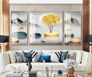 Tranh ghép tráng gương treo trang trí tường