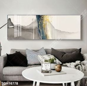 Tranh decor phong cách nội thất tối giản