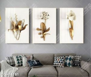 Tranh canvas decor phòng khách đẹp hiện đại
