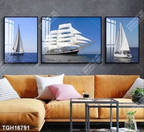 Tranh ghép theo bộ trang trí tường nhà độc đáo
