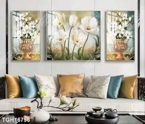 Tranh decor phong cách nội thất tối giản