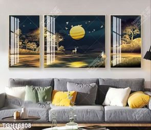 Tranh ghép tráng gương treo trang trí tường