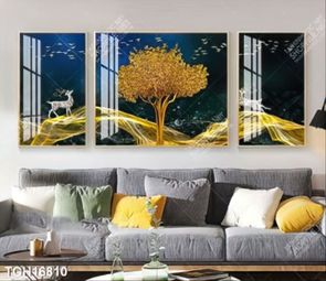 Tranh treo tường ghép bộ nhiều tấm đẹp hiện đại