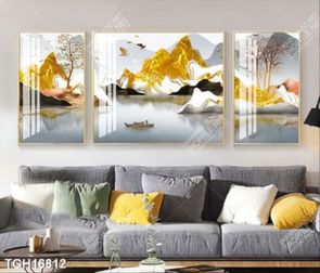 Tranh treo tường phòng khách mẫu mới nhất