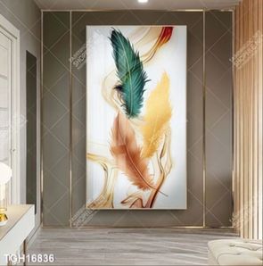 Tranh canvas decor phòng khách đẹp hiện đại