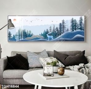 Tranh ghép 3d in vải canvas
