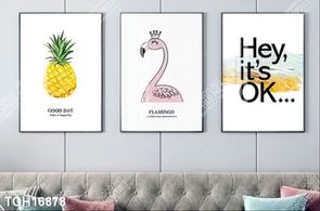 Tranh canvas decor phòng khách đẹp hiện đại