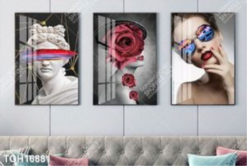 Tranh decor 3D trang trí độc đáo