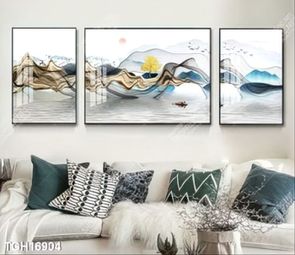Tranh treo tường ghép bộ nhiều tấm đẹp hiện đại