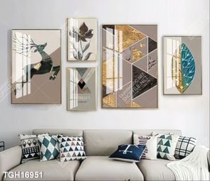 Tranh ghép 3d in vải canvas