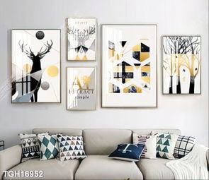 Tranh ghép tráng gương treo trang trí tường