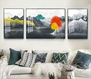 Tranh treo tường phòng khách mẫu mới nhất