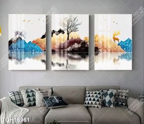 Tranh decor 3D trang trí độc đáo