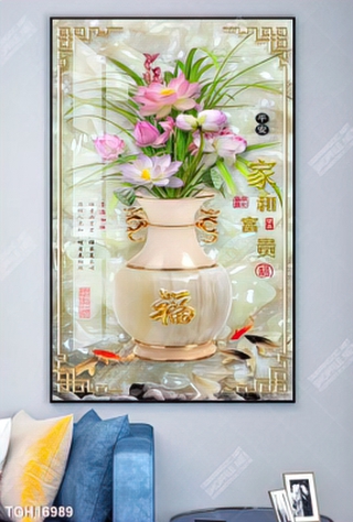 Tranh decor 3D trang trí độc đáo